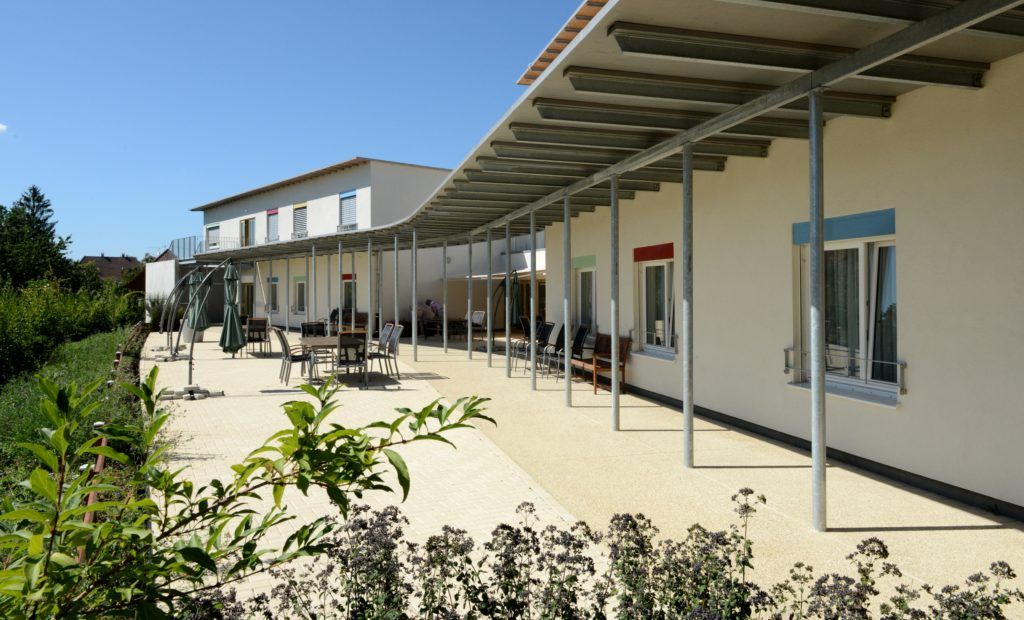 Photo de l'unité protégée Les Roseaux pour personnes atteintes d'Alzheimer.